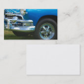 Klassische Auto-Visitenkarte Visitenkarte (Vorne/Hinten)