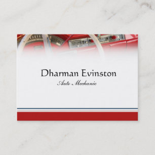 Klassische Auto-Visitenkarte Visitenkarte