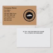 Klassische Auto-Wiederherstellungs-Visitenkarten Visitenkarte (Vorne/Hinten)