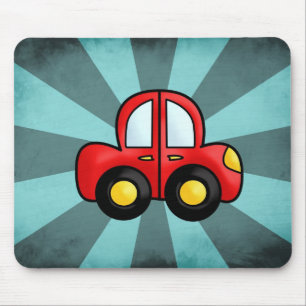 Klassische Automobil-Kunst Retro-Automobil-Druck Mousepad