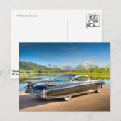 Klassische Automobil-Postkarte Postkarte (Vorne/Hinten)