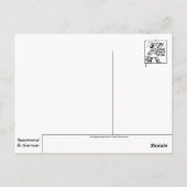 Klassische Automobil-Postkarte Postkarte (Rückseite)