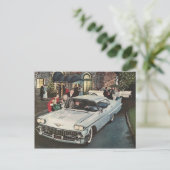 Klassische Automobil-Postkarte Postkarte (Stehend Vorderseite)