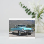 Klassische Automobil-Postkarte Postkarte (Stehend Vorderseite)