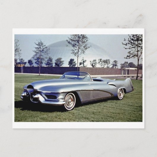 Klassische Automobil-Postkarte Postkarte (Vorderseite)