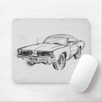 Klassische Automobilskizze IV