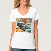 Klassische Automuster T-Shirt (Vorderseite)