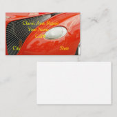 Klassische Autoreparatur Visitenkarte (Vorne/Hinten)