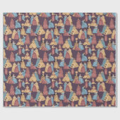 Klassische Autorinnen Geschenkpapier (Flach)