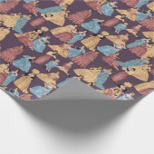 Klassische Autorinnen Geschenkpapier (Ecke)