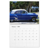 Klassische Autos aus Kuba Kalender (Feb 2026)