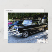 Klassische Autos aus Kuba Postkarte (Vorne/Hinten)