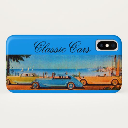 Klassische Autos Case-Mate iPhone Hülle (Rückseite (Horizontal))