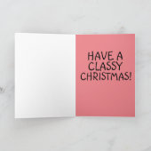 KLASSISCHE AUTOS FINS CADDY CHRISTMAS CARDS KARTE (Innenseite)