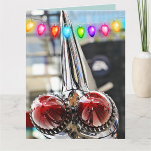 KLASSISCHE AUTOS FINS CADDY CHRISTMAS CARDS KARTE
