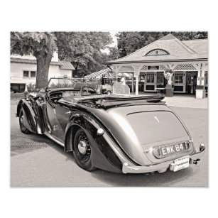 Klassische Autos in Saratoga Fotodruck