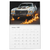 Klassische Autos Kalender (Jan 2027)