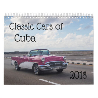 Klassische Autos Kubas Kalender