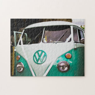 Klassische Autos mit bester Aussicht Berühmte Klas Puzzle