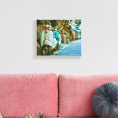 Klassische Autos mit der besten Aussicht Berühmte Leinwanddruck (Insitu (Wohnzimmer))