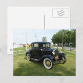 Klassische Autos Postkarte (Vorne/Hinten)