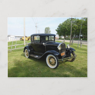 Klassische Autos Postkarte