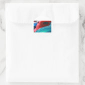 Klassische Autos Runder Aufkleber (Tasche)