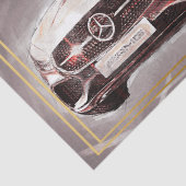 Klassische Autos Seidenpapier (Detail)