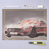 Klassische Autos Seidenpapier (Handwerk)