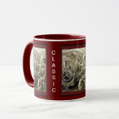 Klassische Autos - Veteranenautos - Vintages Auto Tasse (Vorderseite Links)