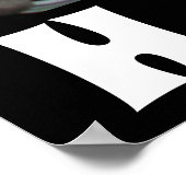 Klassische Autos von Havanna Kuba Poster (Ecke)