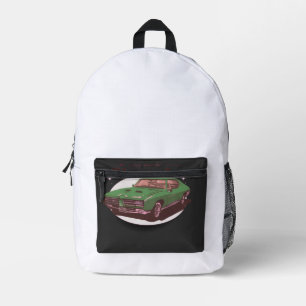 Klassische Autoshow Bedruckter Rucksack