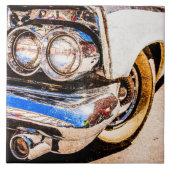 Klassische Autovergnügung Fliese (Vorderseite)