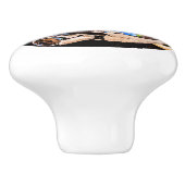 Klassische Autovergnügung Keramikknauf (Seitenansicht)