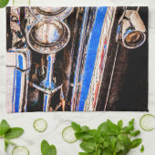 Klassische Autovergnügung Küchentuch (Gefaltet)