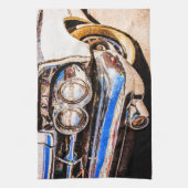 Klassische Autovergnügung Küchentuch (Vertikal)