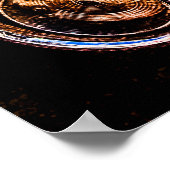 Klassische Autovergnügung Poster (Ecke)