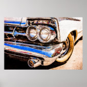 Klassische Autovergnügung Poster (Vorne)