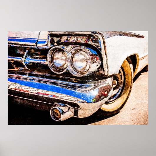 Klassische Autovergnügung Poster (Vorne)