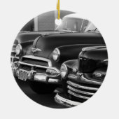 Klassische Autoverzierung Keramikornament (Hinten)