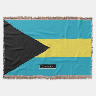 Klassische bahamische Flagge Decke