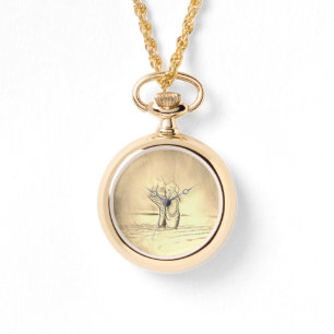 Klassische Ballettschuhe auf Pointe Armbanduhr