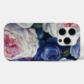 Klassische barocke Rose Blumendesign Case-Mate iPhone Hülle (Rückseite (Horizontal))