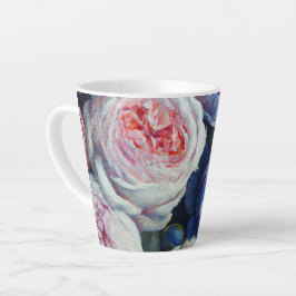 Klassische barocke Rose Blumendesign Milchtasse