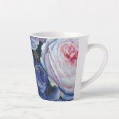 Klassische barocke Rose Blumendesign Milchtasse (Rechts)