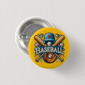 Klassische Baseball Essentials / Stilvolle Retro L Button (Vorne & Hinten)