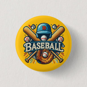 Klassische Baseball Essentials / Stilvolle Retro L Button