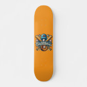 Klassische Baseball Essentials / Stilvolle Retro L Skateboard (Vorne)