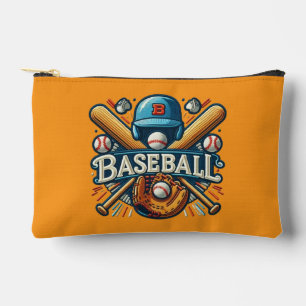 Klassische Baseball Essentials / Stilvolle Retro L Zubehörtasche