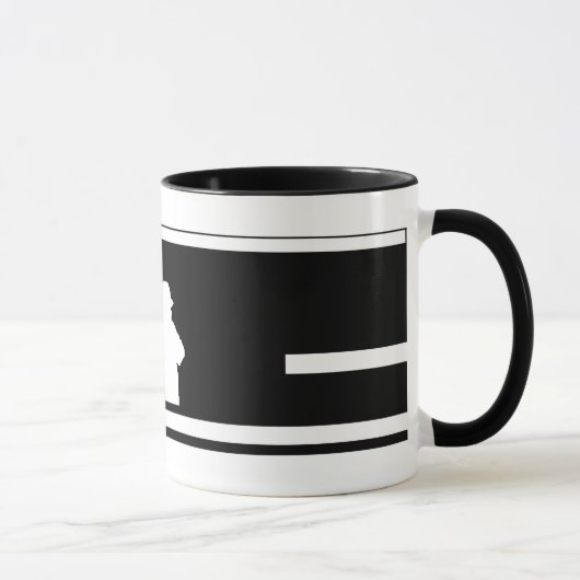 KLASSISCHE BASEBALL-SCHWINGEN-TASSE TASSE (Rechts)